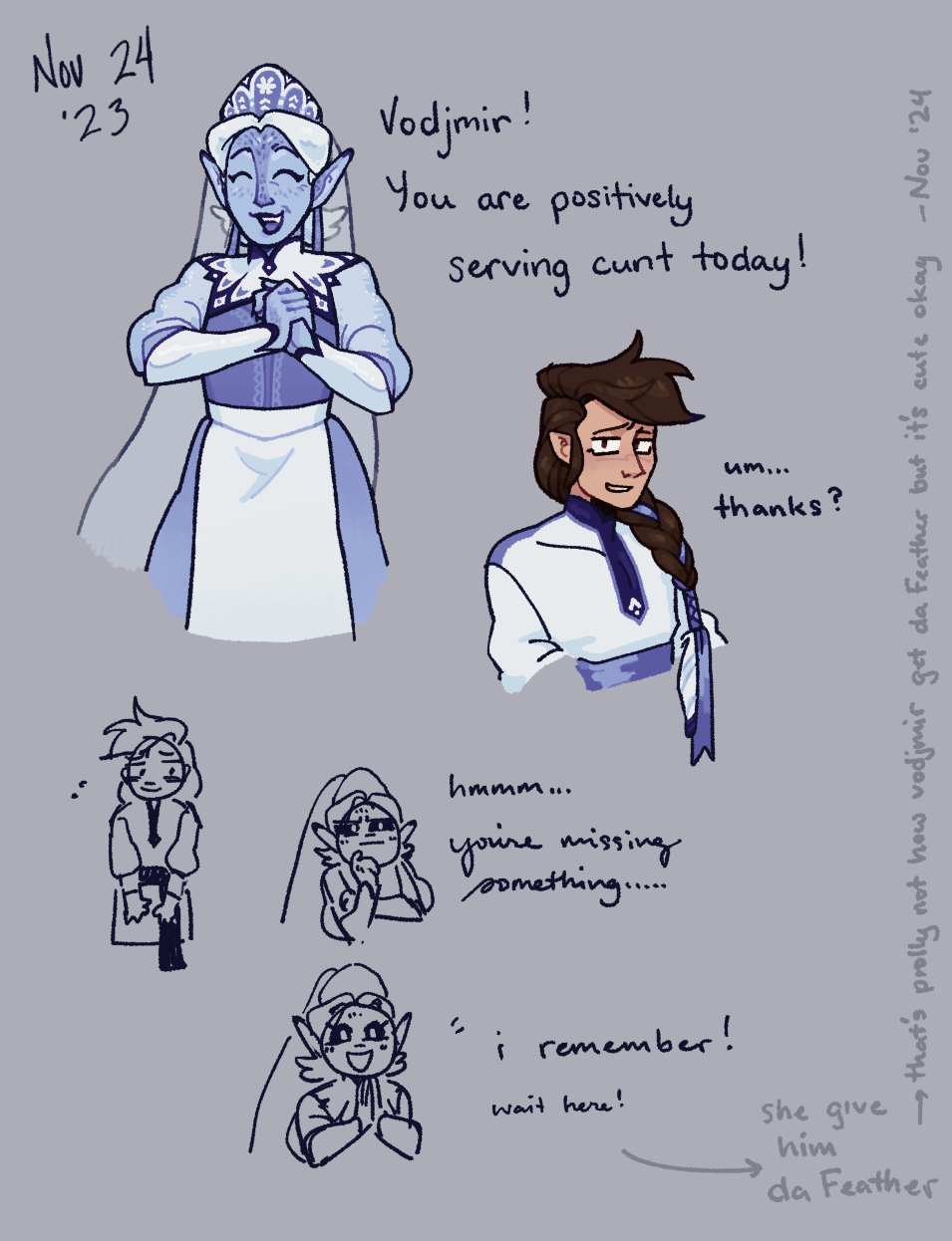 Positively Serving Cunt